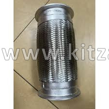 Гофра выхлопная WP12 6x4 хомут 280 Shacman F2000 DZ9112540058